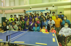 第2回浜坂卓球バレー交流フェスタの様子 第2回浜坂卓球バレー交流フェスタの様子