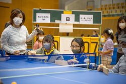 第3回南あわじ市卓球バレー交流大会の様子 第3回南あわじ市卓球バレー交流大会の様子