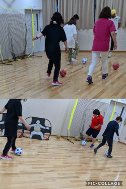 「サッカーボールで遊ぼう」体験会