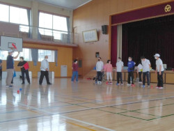 ボッチャ体験講習会の様子