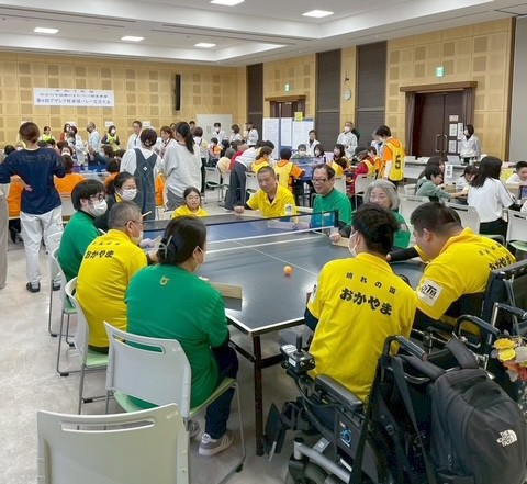 第4回アザレア杯卓球バレー交流大会＆STT体験会