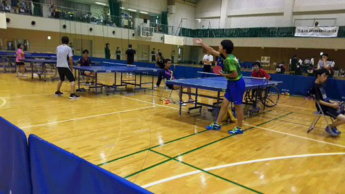 兵庫県障害者スポーツ推進プロジェクト障害者アスリートマルチサポート事業　卓球競技練習会