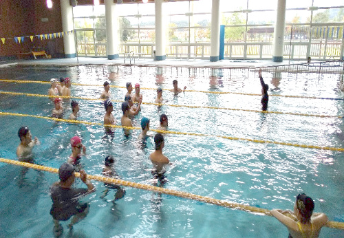 障害者アスリートマルチサポート事業　水泳競技練習会