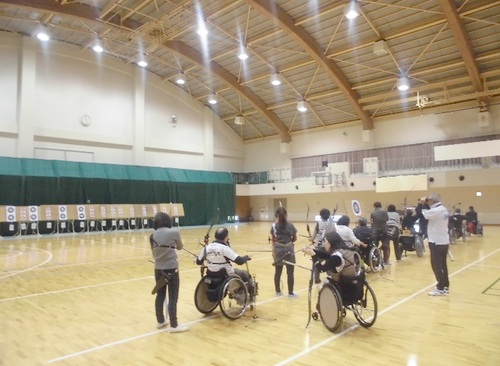 障害者アスリートマルチサポート事業　アーチェリー競技練習会・記録会・競技会