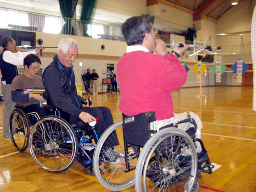 第2回第2回障害者スポーツ交流館杯吹き矢大会