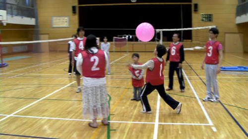 ふうせんバレーボール体験講習会