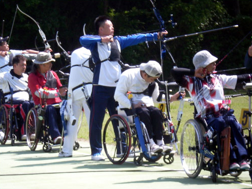 第35回のじぎく杯アーチェリー競技大会