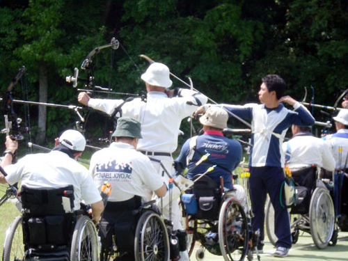 第35回のじぎく杯アーチェリー競技大会