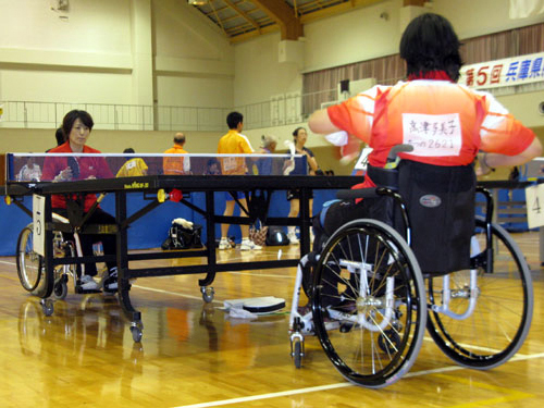 第5回兵庫県障害者のじぎくスポーツ大会（卓球：身体、知的）