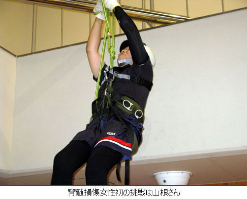 ツリークライミングを楽しむ