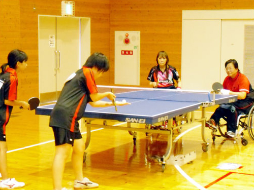 兵庫県肢体障害者卓球交流会