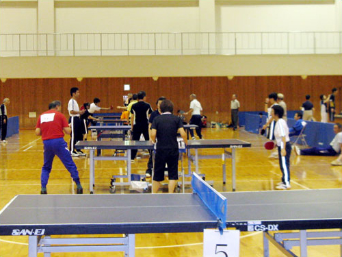 第10回障害者スポーツ交流館杯ゆうあい卓球大会