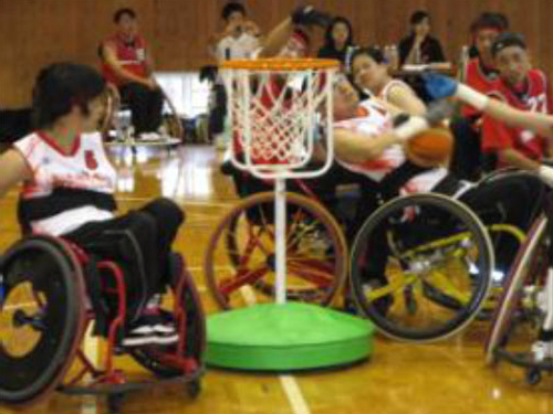 第24回のじぎく杯車いすツインバスケットボール大会
