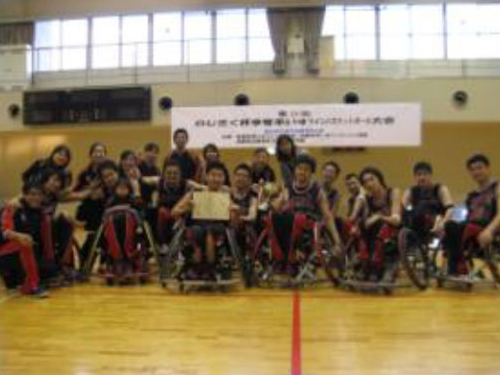 第24回のじぎく杯車いすツインバスケットボール大会