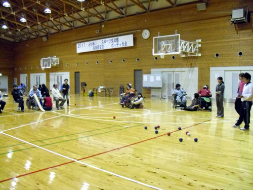兵庫県交流ボッチャ大会