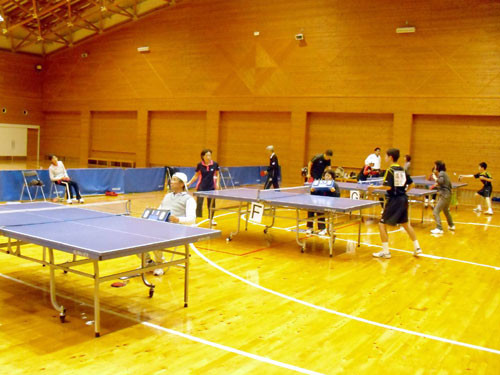 2011ふれあいスポーツ交流館 年忘れ卓球大会