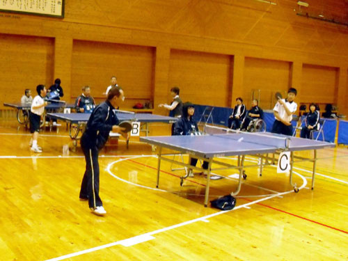 2011ふれあいスポーツ交流館 年忘れ卓球大会