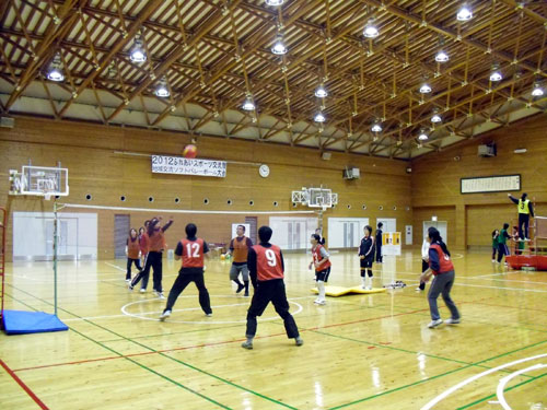 地域交流ソフトバレーボール大会