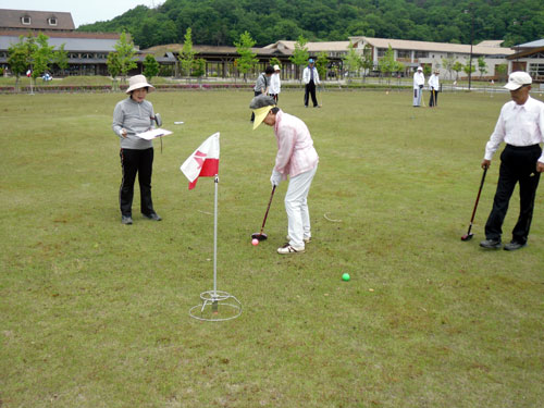 2012ふれあいスポーツ交流館<春季>地域交流グランドゴルフ大会