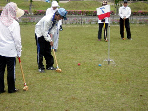 2012ふれあいスポーツ交流館<春季>地域交流グランドゴルフ大会
