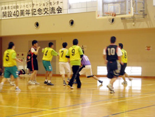 第6回兵庫県障害者のじぎくスポーツ大会(知的バスケットボール)
