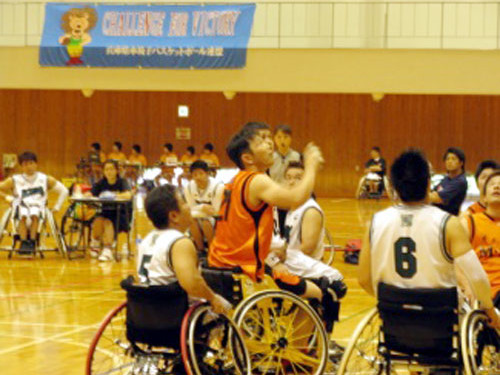 第38回のじぎく杯車いすバスケットボール大会