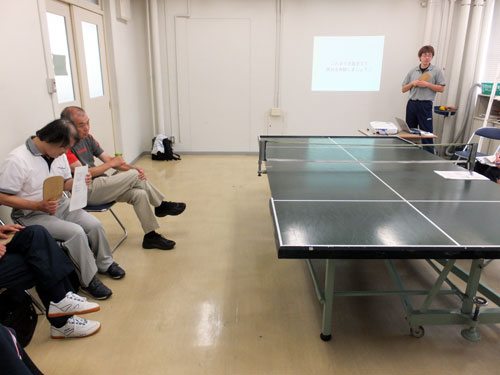 サウンドテーブルテニス指導者及び審判養成講習会