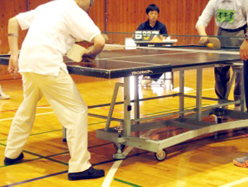 第1回障害者スポーツ交流館杯サウンドテーブルテニス大会