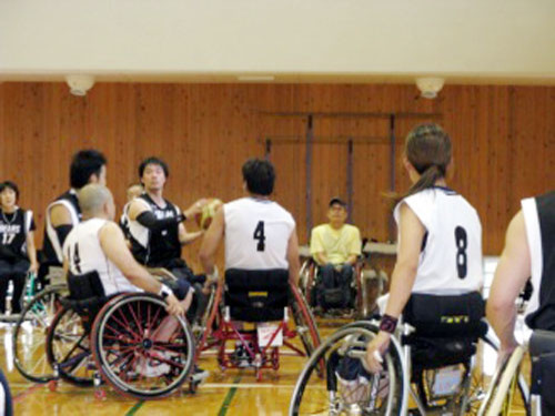 車椅子バスケットボール名神リーグ戦兵庫大会