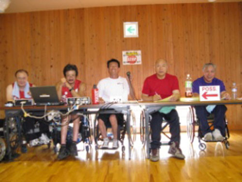 車椅子バスケットボール名神リーグ戦兵庫大会