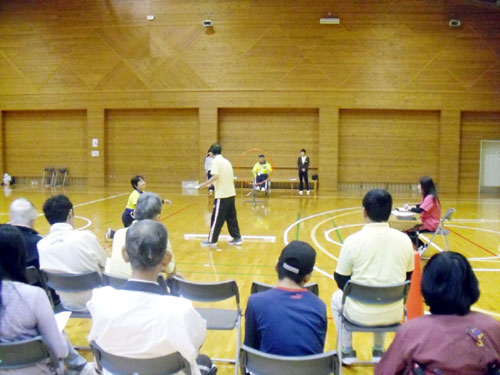 2012ふれあいスポーツ交流館地域交流フライングディスク大会