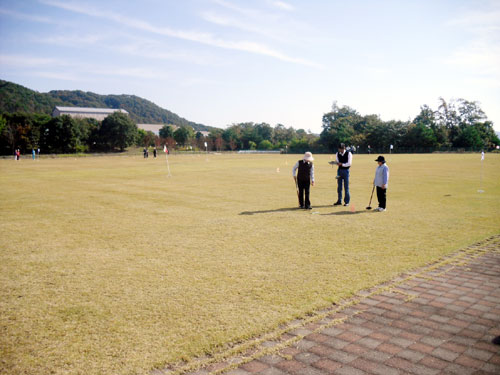 2012ふれあいスポーツ交流館秋季地域交流グラウンドゴルフ大会