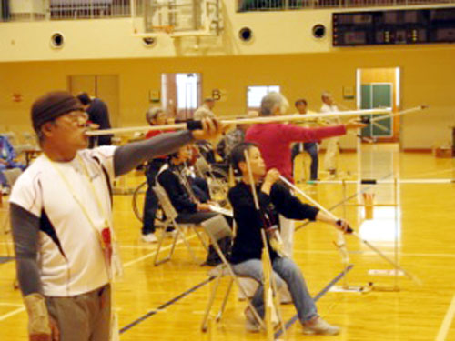 第5回障害者スポーツ交流館杯吹矢大会