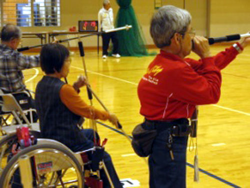 第5回障害者スポーツ交流館杯吹矢大会