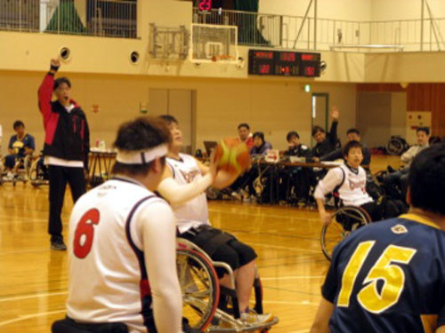 第14回コウノトリ杯車いすバスケットボール大会