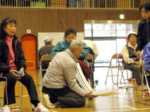 第1回たんばボッチャ交流大会