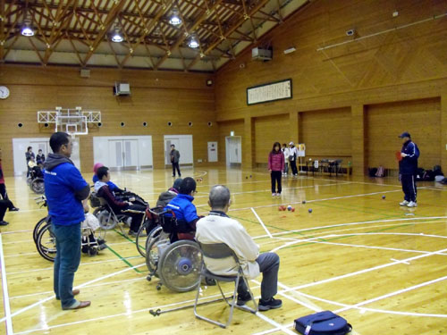 兵庫県交流ボッチャ大会