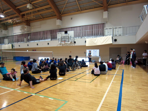 第５回障害者スポーツ交流館杯ふうせんバレー大会