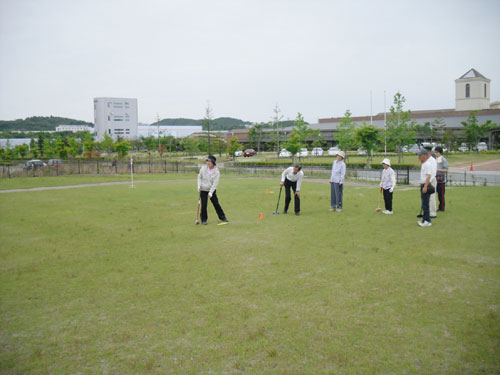春季地域交流グランドゴルフ大会