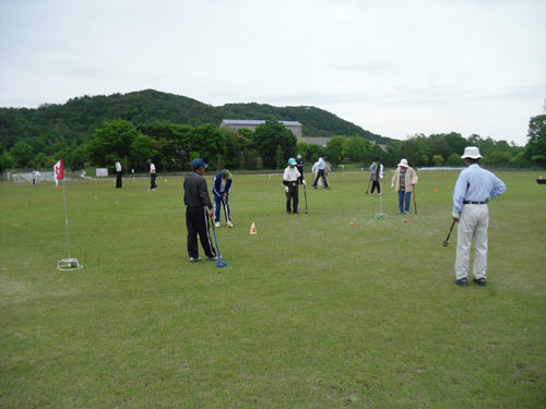 春季地域交流グランドゴルフ大会