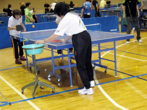 第1回全国パーキンソン病友の会兵庫県支部卓球交流大会