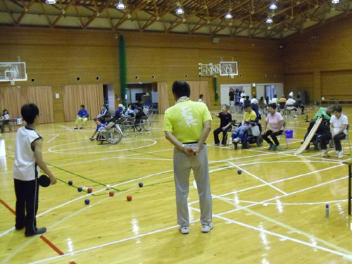 兵庫県交流ボッチャ大会