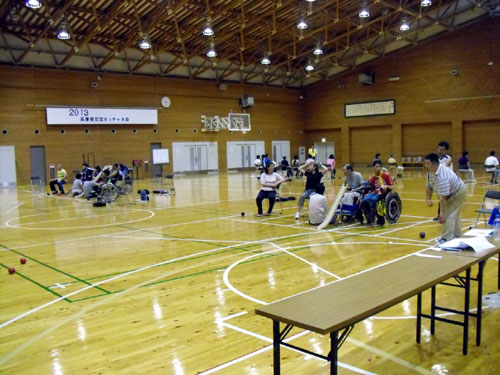 兵庫県交流ボッチャ大会