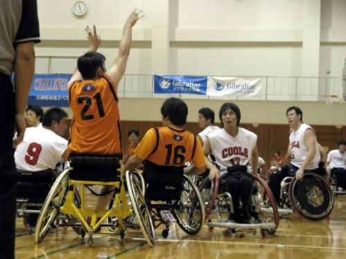 第39回のじぎく杯争奪車いすバスケットボール大会