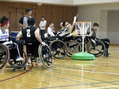 第26回のじぎく杯車いすツインバスケットボール大会