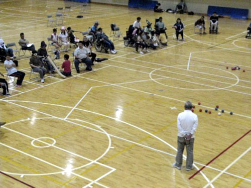 第15回のじぎく杯ボッチャ大会(団体戦)