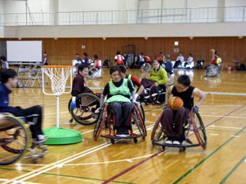 第14回暴年車いすバスケットボール大会