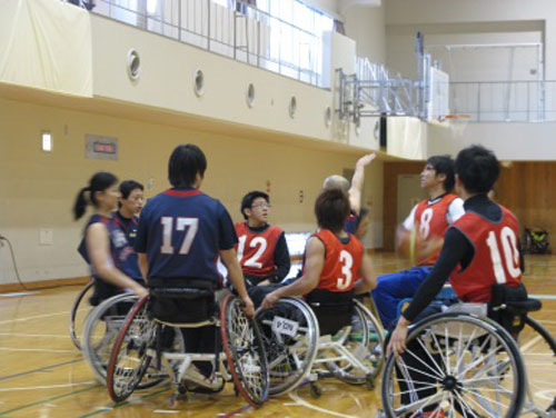 第14回暴年車いすバスケットボール大会