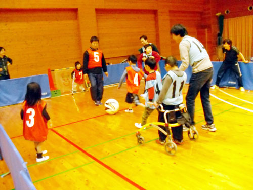 障害者サッカー体験会