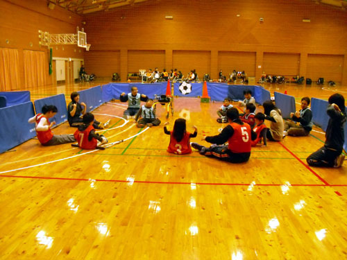 障害者サッカー体験会